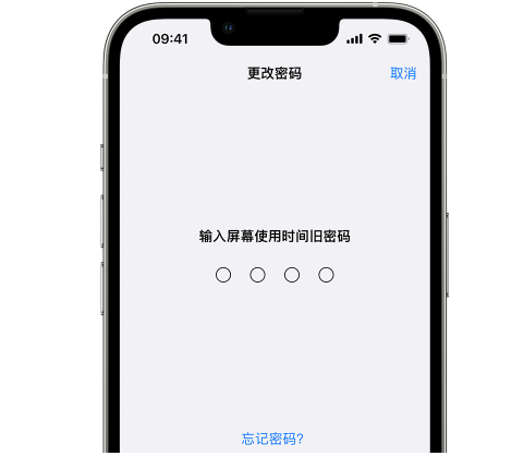 德钦iPhone屏幕维修分享iPhone屏幕使用时间密码忘记了怎么办 