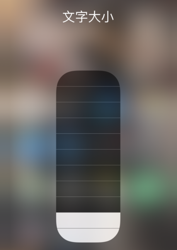 德钦苹果手机维修分享小技巧：在 iPhone 控制中心快速调节字体大小 